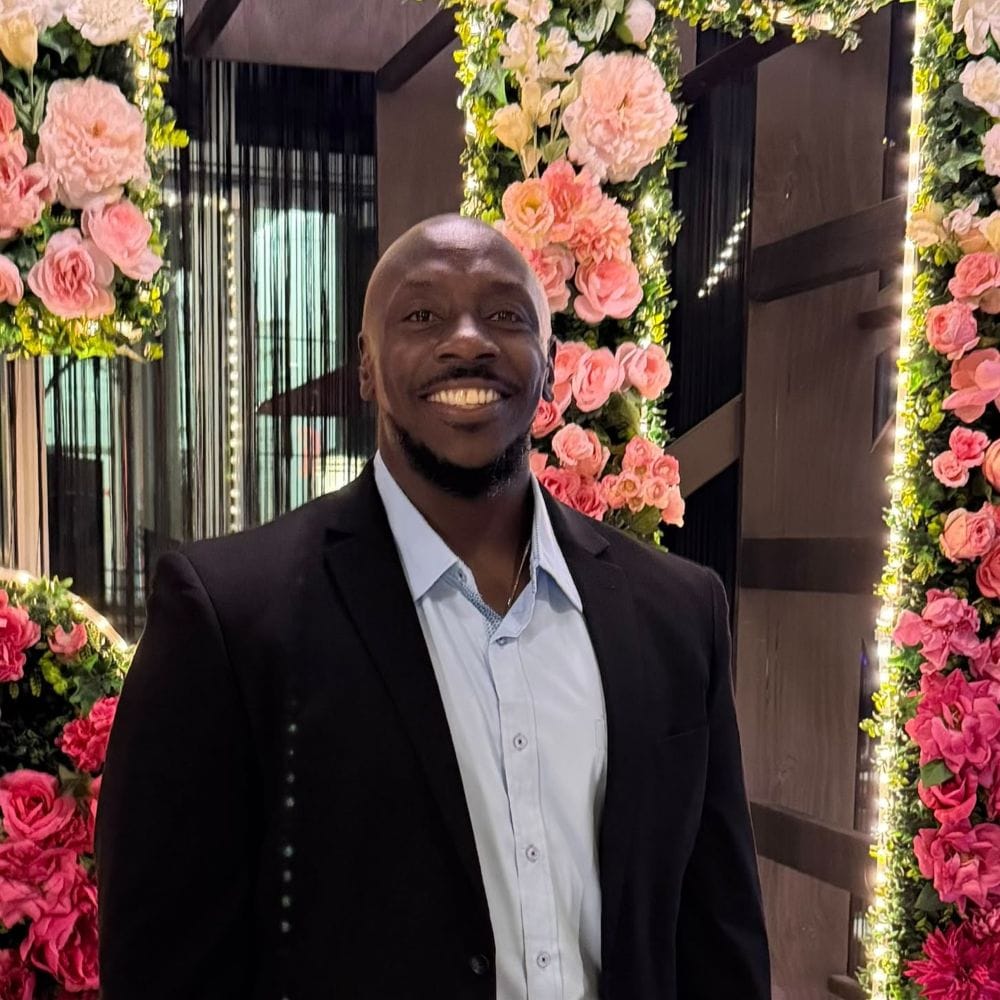 Vernard Jenkins II smiling